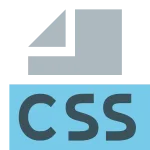 File Css SVG Icon